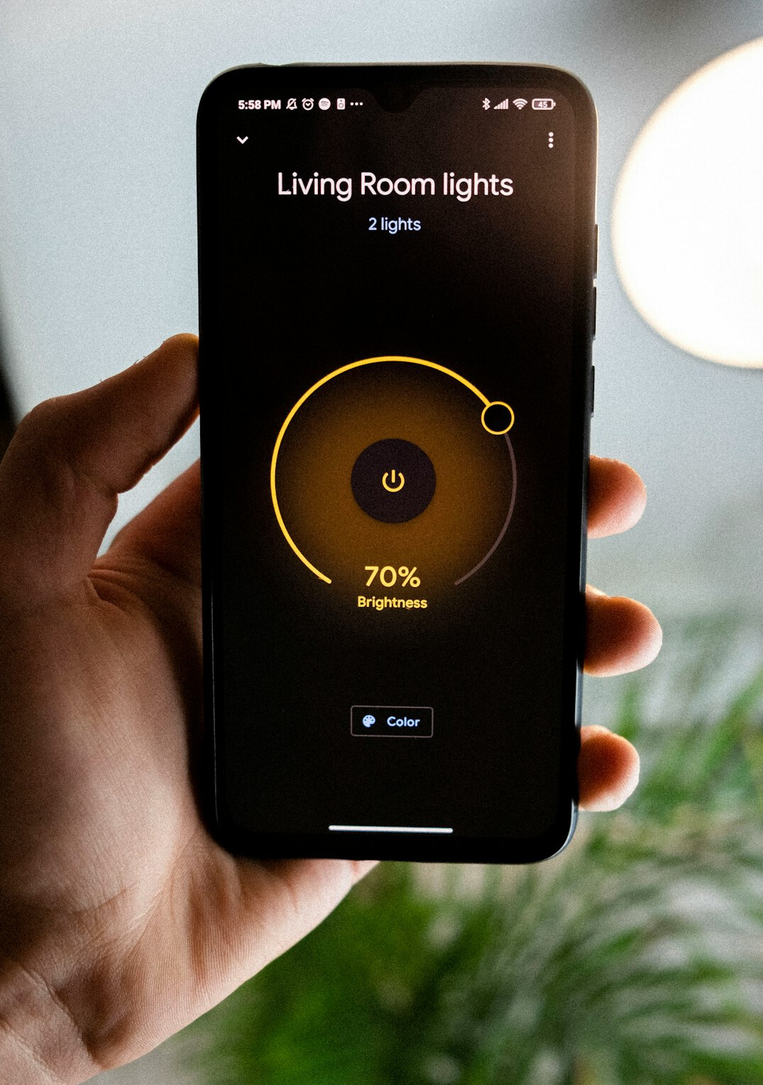 mobile app interface