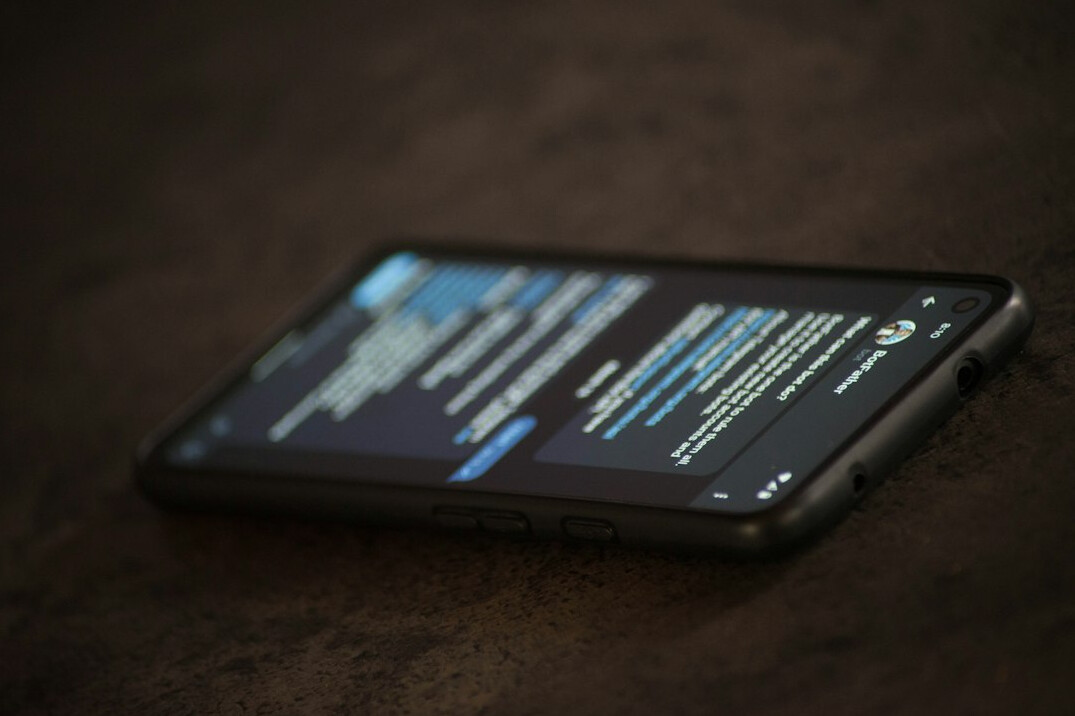 mobile app interface